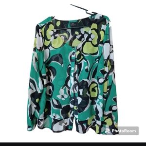 Blouse top with buttons